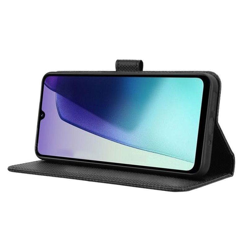 Folio Deksel Poco C75 Prikker Med Stropp