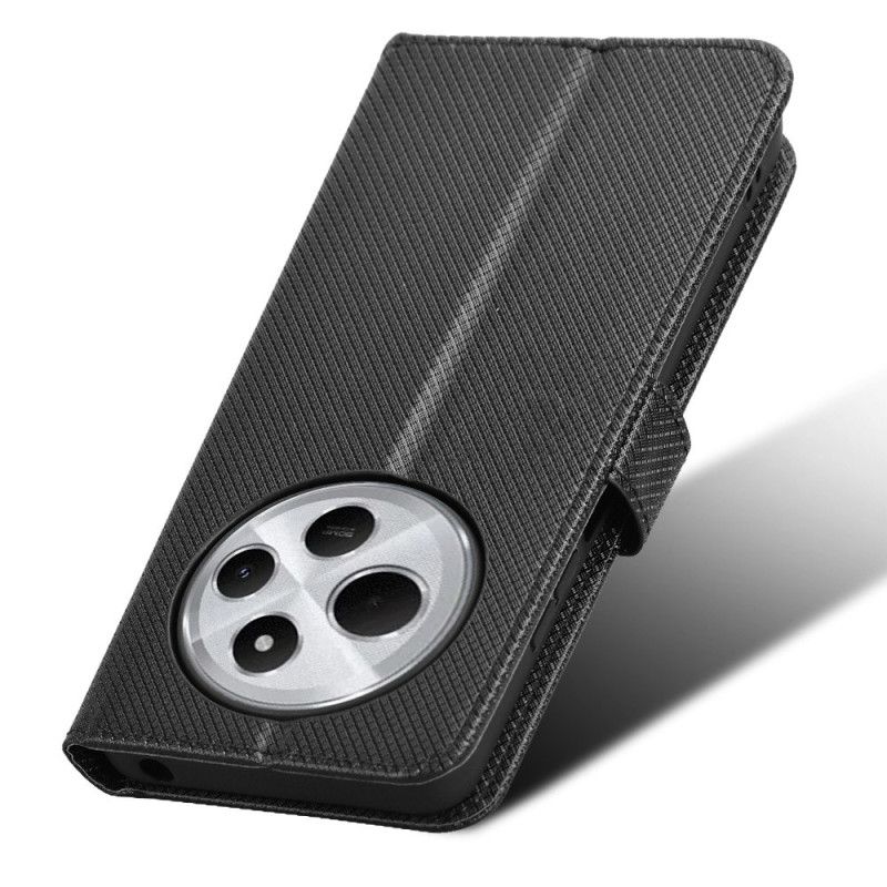 Folio Deksel Poco C75 Prikker Med Stropp