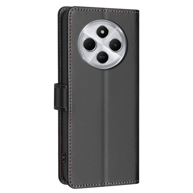 Folio Deksel Poco C75 Rfid-blokkerende Binfen-farge Beskyttelse Deksel