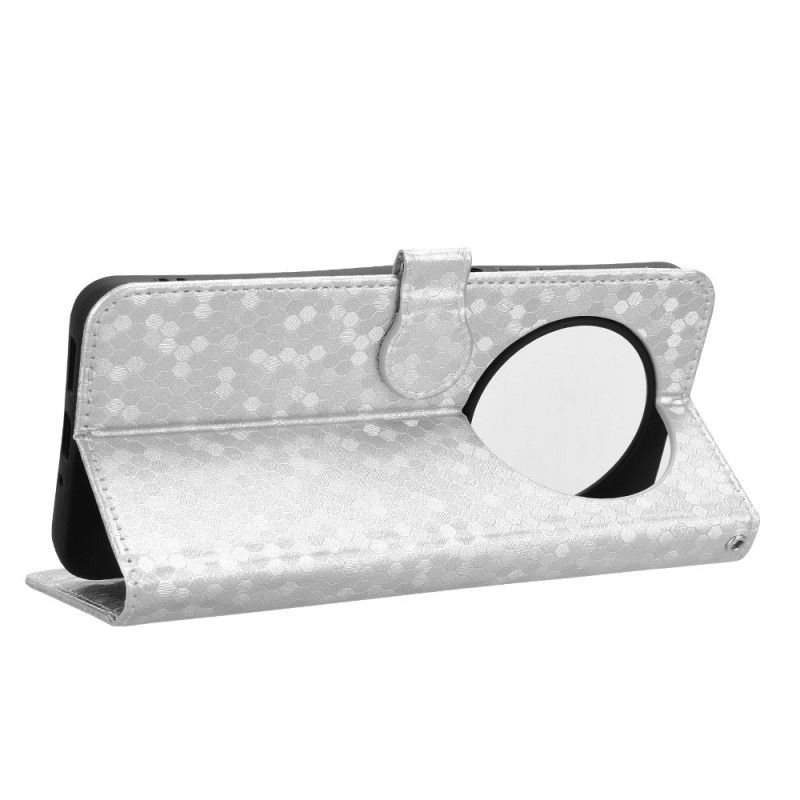 Folio Deksel Poco C75 Skinnende Prikker Med Stropp