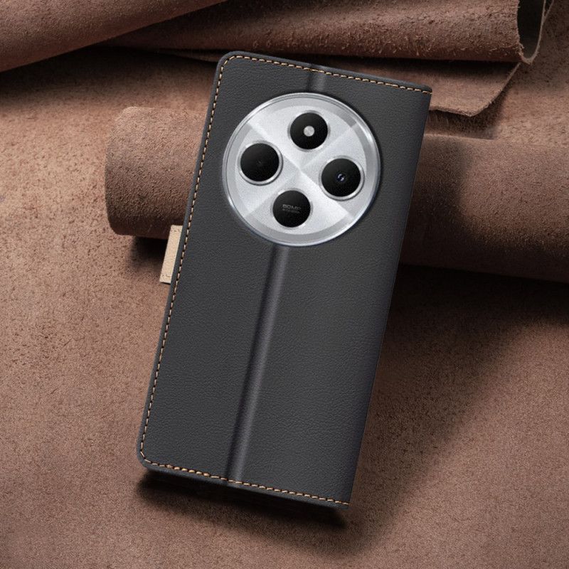 Folio Deksel Poco C75 Tofarget Binfen-farge Beskyttelse Deksel