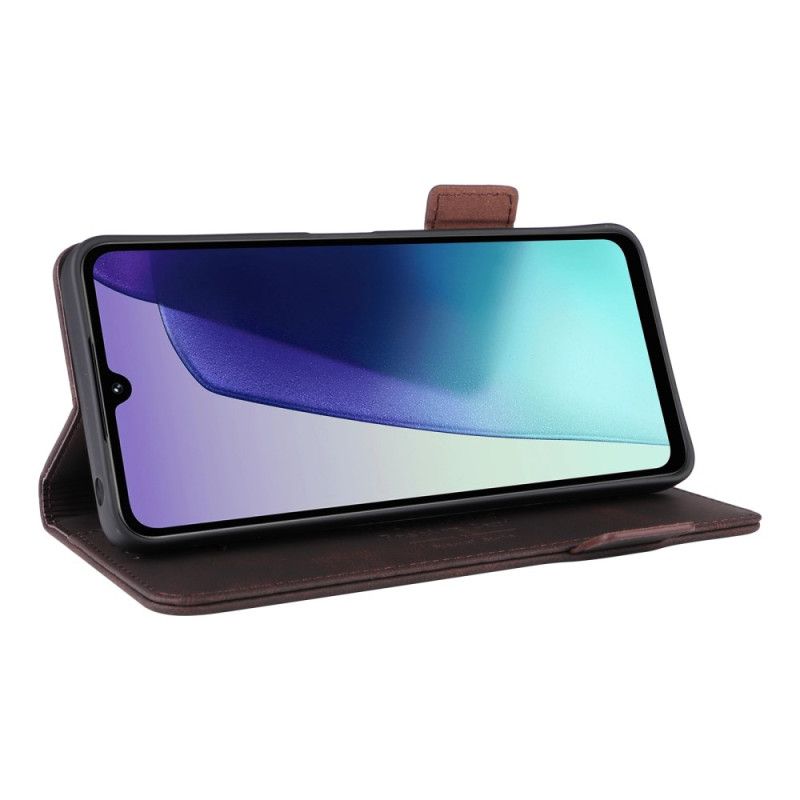 Folio Deksel Poco C75 Vintage Design Beskyttelse Deksel