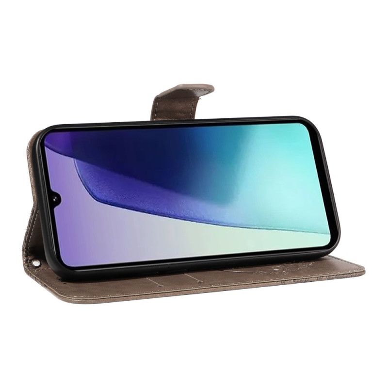 Folio Deksel Til Poco C75 Grafisk Sommerfugl