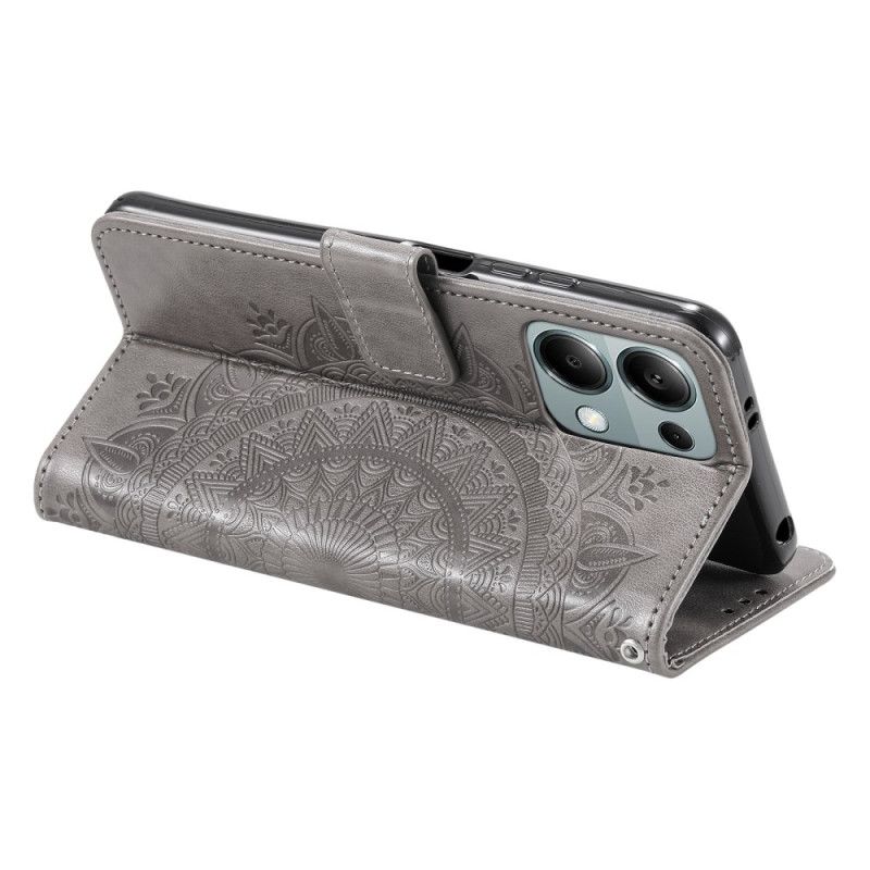 Lærdeksel Folio Deksel Poco C75 Mobildeksel Mandalasol