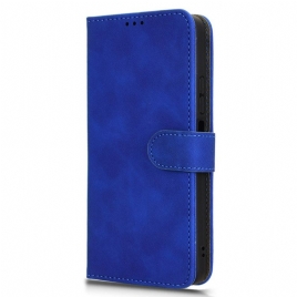 Lærdeksel Folio Deksel Poco C75 Mobildeksel Semsket Skinneffekt