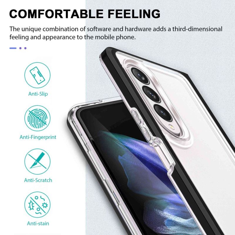 Deksel Til Samsung Galaxy Z Fold 4 Klart Sportstøy