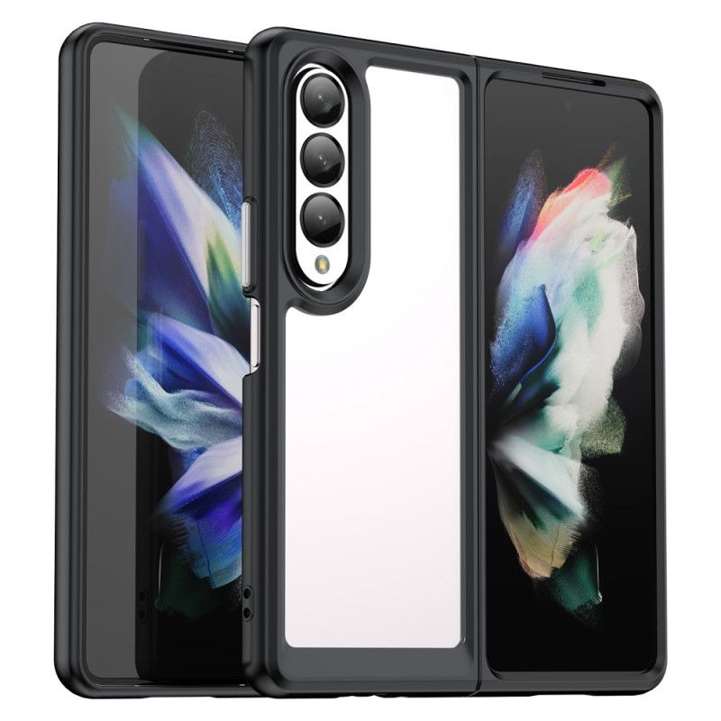Deksel Til Samsung Galaxy Z Fold 4 Plastfarge