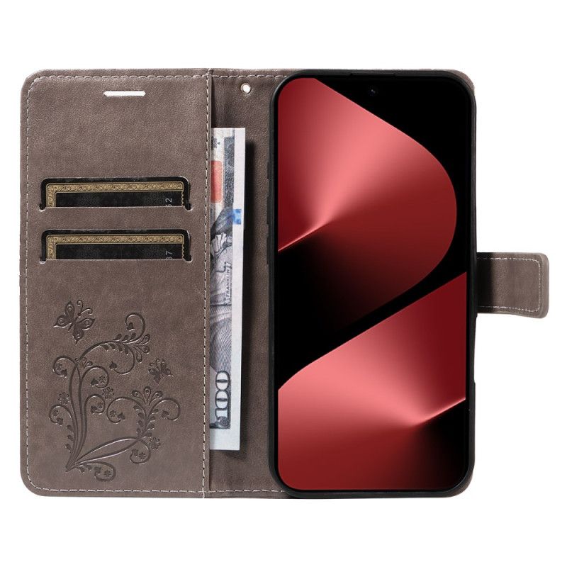 Folio Deksel Huawei Pura 80 Pro Kjempesommerfugler