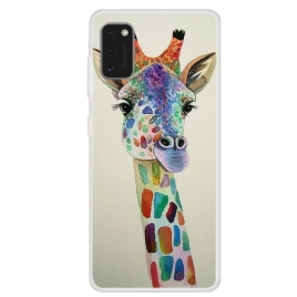 Deksel Til Samsung Galaxy A41 Fargerik Giraff