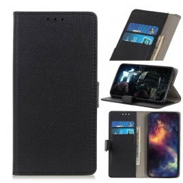 Folio Deksel Til Samsung Galaxy A41 Klassisk Skinneffekt