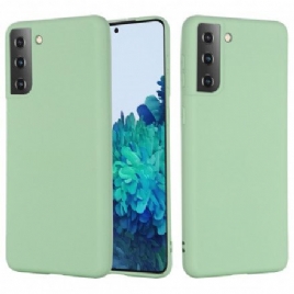 Deksel Til Samsung Galaxy S21 5G Flytende Silikondesign