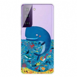 Deksel Til Samsung Galaxy S21 5G Marine World