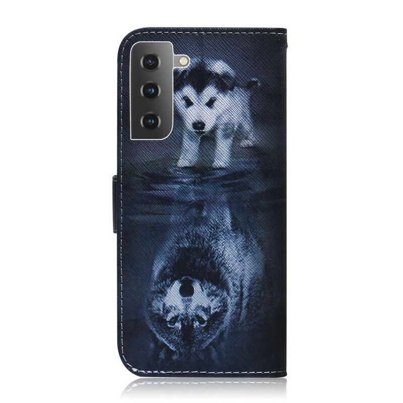 Folio Deksel Til Samsung Galaxy S21 5G Ernesto The Wolf