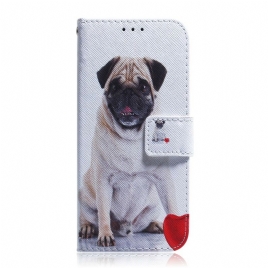 Folio Deksel Til Samsung Galaxy S21 5G Pug Dog