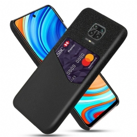 Deksel Til Xiaomi Redmi Note 9S / Note 9 Pro Kortholder