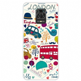 Deksel Til Xiaomi Redmi Note 9S / Note 9 Pro London Life