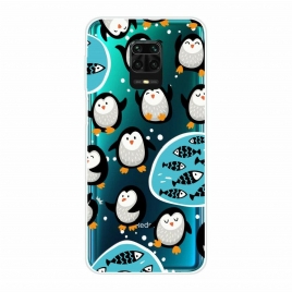 Deksel Til Xiaomi Redmi Note 9S / Note 9 Pro Pingviner