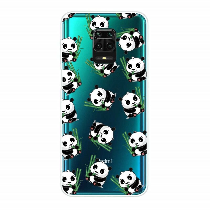Deksel Til Xiaomi Redmi Note 9S / Note 9 Pro Små Pandaer
