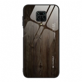 Deksel Til Xiaomi Redmi Note 9S / Note 9 Pro Tredesign Herdet Glass