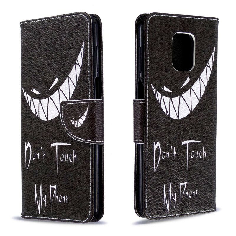 Folio Deksel Til Xiaomi Redmi Note 9S / Note 9 Pro Djeveltelefon