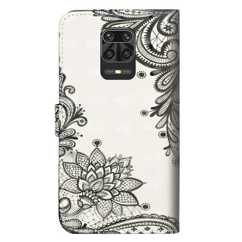 Folio Deksel Til Xiaomi Redmi Note 9S / Note 9 Pro Elegant Blonder