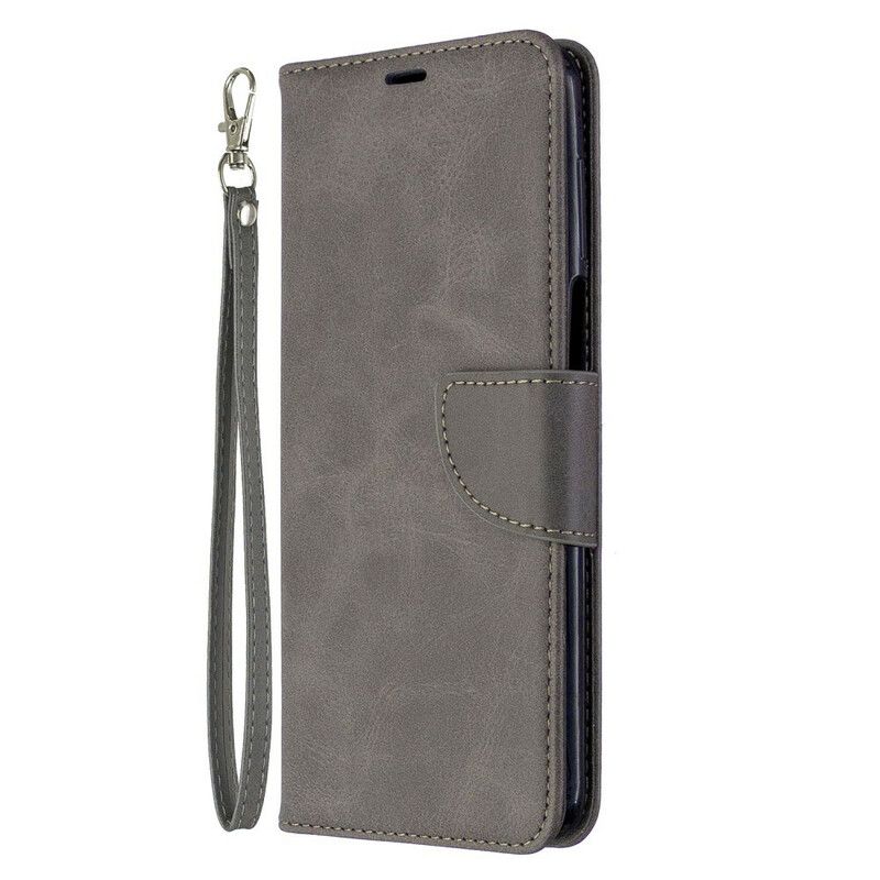 Folio Deksel Til Xiaomi Redmi Note 9S / Note 9 Pro Med Kjede Skinnremstil