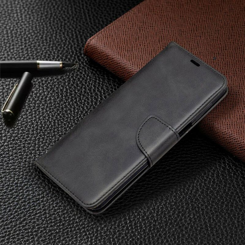 Folio Deksel Til Xiaomi Redmi Note 9S / Note 9 Pro Med Kjede Skinnremstil