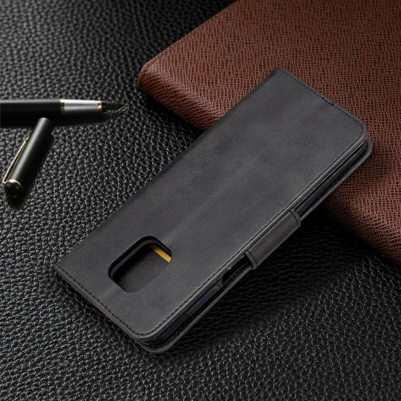 Folio Deksel Til Xiaomi Redmi Note 9S / Note 9 Pro Med Kjede Skinnremstil