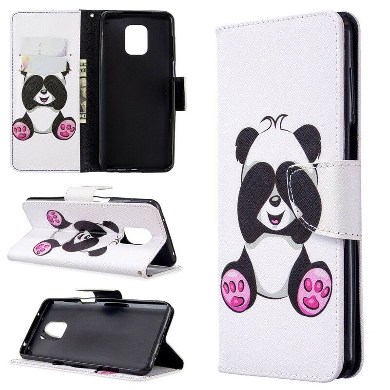 Lærdeksel Til Xiaomi Redmi Note 9S / Note 9 Pro Panda Moro