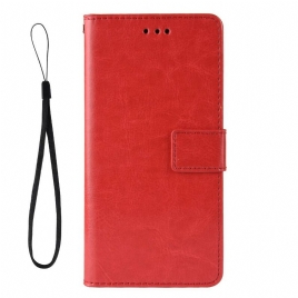 Lærdeksel Til Xiaomi Redmi Note 9S / Note 9 Pro Plinkende Kunstskinn
