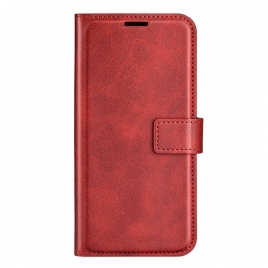 Folio Deksel Til Poco M4 Pro 5G Faux Leather Design Plus