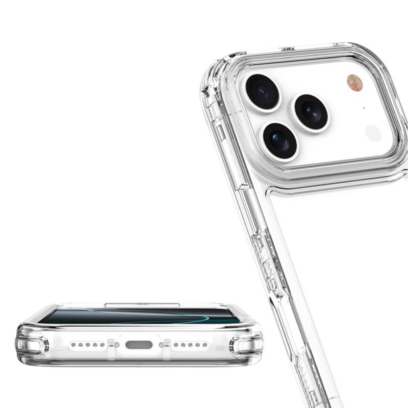 Deksel iPhone 17 Pro Gjennomsiktig Tre-i-ett