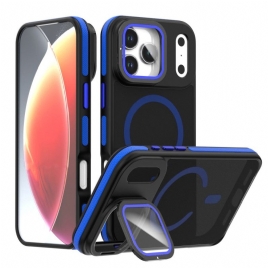 Deksel iPhone 17 Pro Hybrid Magsafe Med Linsebeskytter Og Integrert Feste Beskyttelse Deksel