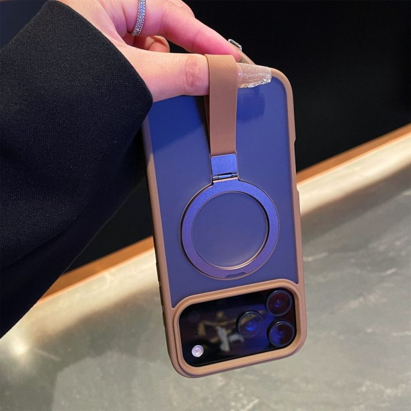 Deksel iPhone 17 Pro Integrert Snor- Og Ringholder