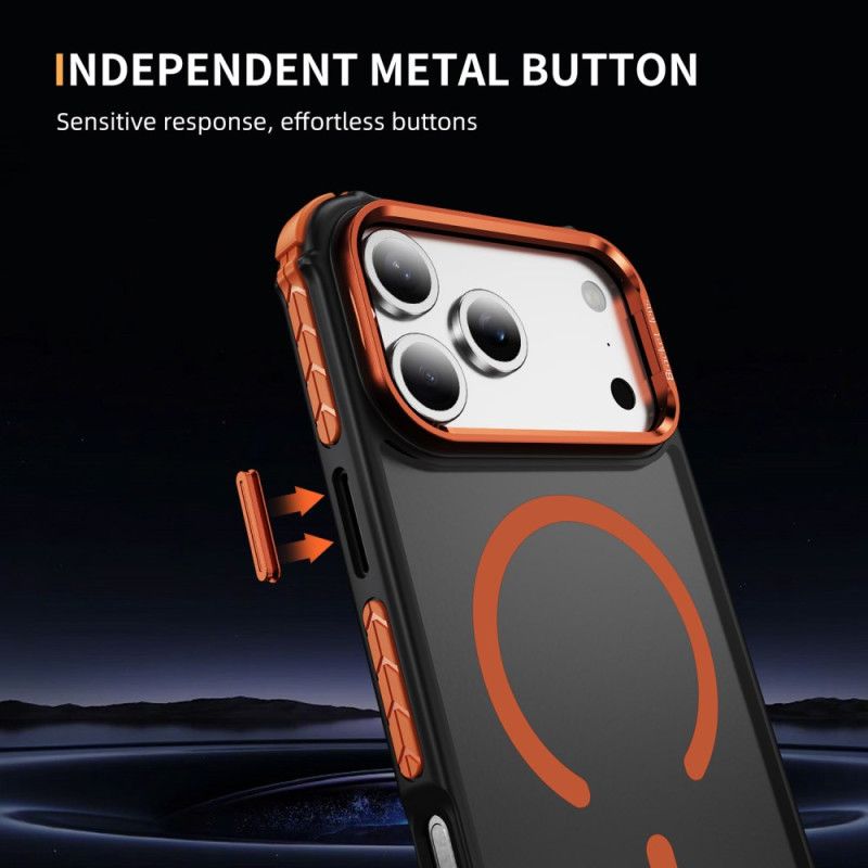 Deksel iPhone 17 Pro Kompatibel Med Linsefeste Og Magsafe