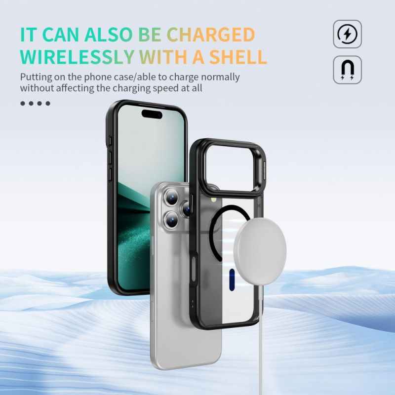 Deksel iPhone 17 Pro Magnetisk Med Linsefeste Beskyttelse Deksel