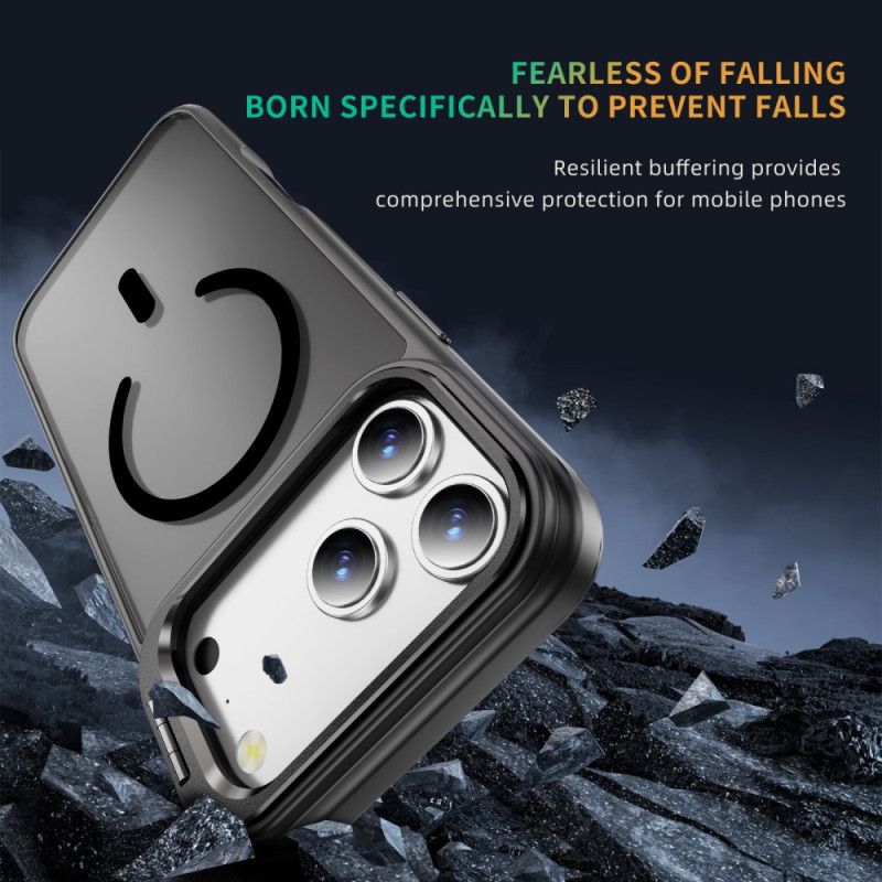 Deksel iPhone 17 Pro Magnetisk Med Linsefeste Beskyttelse Deksel