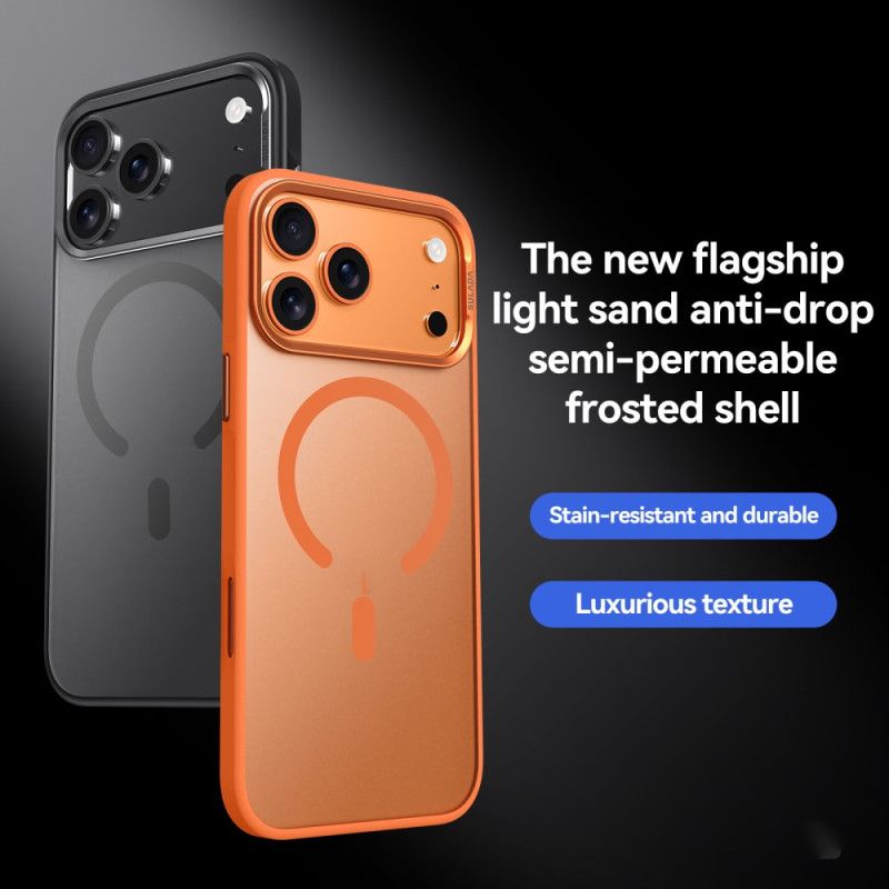 Deksel iPhone 17 Pro Magsafe-kompatibel Halvgjennomsiktig