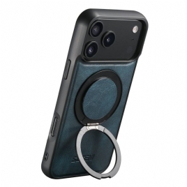 Deksel iPhone 17 Pro Magsafe-kompatibel Vokset Læreffekt Med Roterende Feste