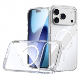 Deksel iPhone 17 Pro Mobildeksel Magsafe-kompatibel Gjennomsiktig