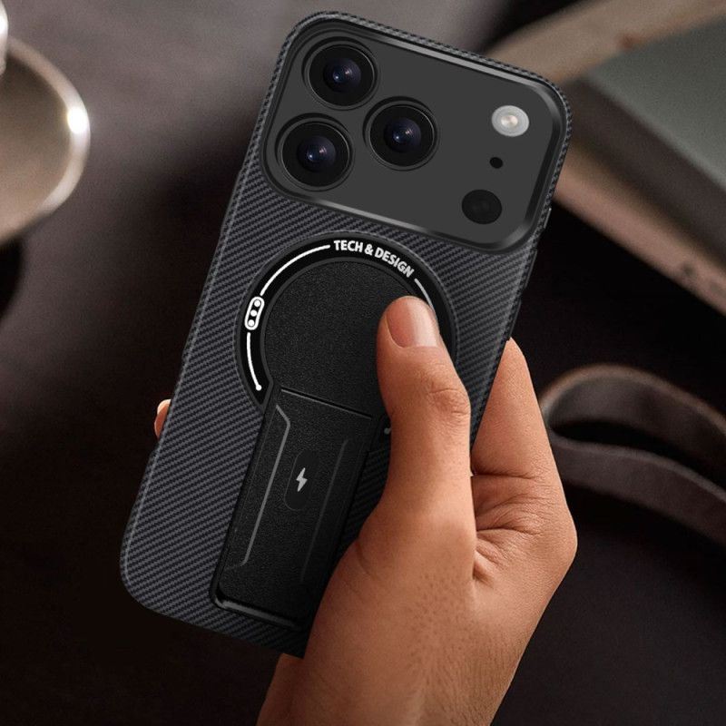 Deksel iPhone 17 Pro Mobildeksel Robust Med Stativ