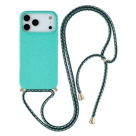 Deksel iPhone 17 Pro Mobildeksel Silikonsnor