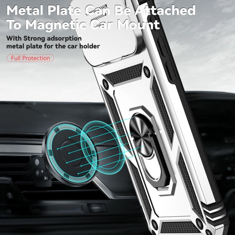 Deksel iPhone 17 Pro Robust Med Linsebeskytter Og Stativ