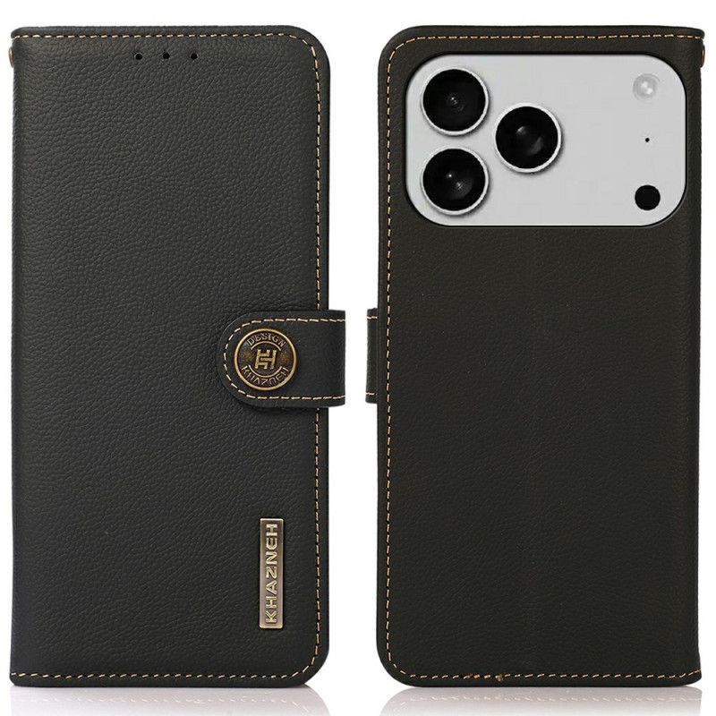 Folio Deksel iPhone 17 Pro Khazneh Klassisk Beskyttelse Deksel