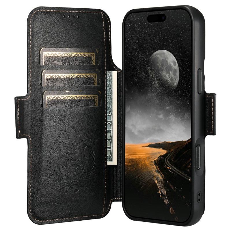 Folio Deksel iPhone 17 Pro Magsafe Tofarget Avtakbart Etui