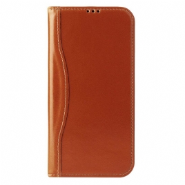 Folio Deksel iPhone 17 Pro Premium Skinndesign Beskyttelse Deksel