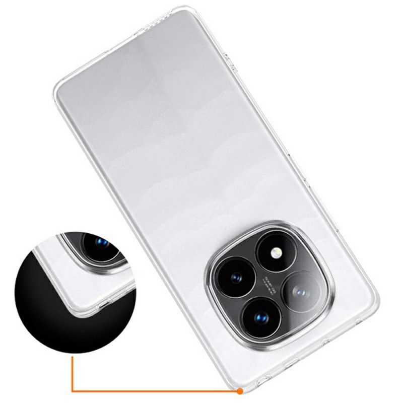 Deksel Xiaomi Redmi Note 14 Pro 4g Gjennomsiktig