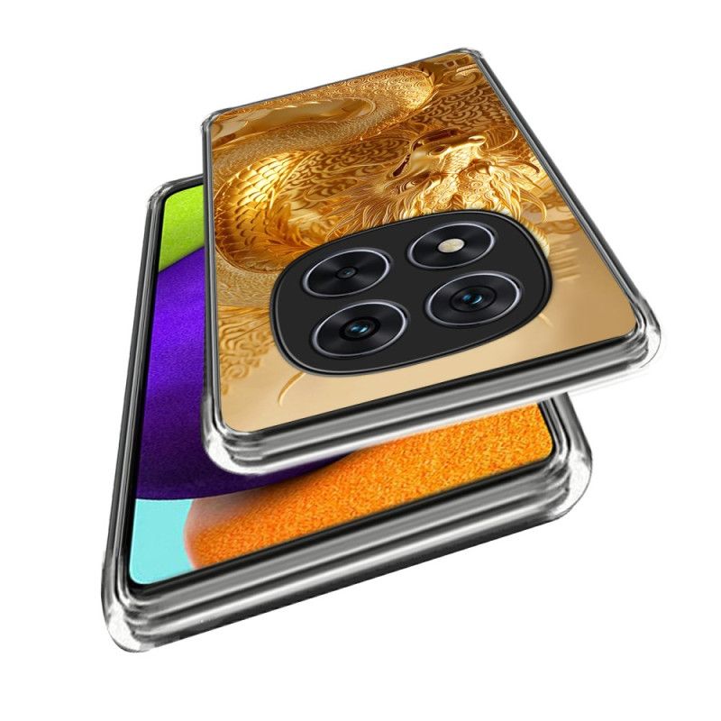 Deksel Xiaomi Redmi Note 14 Pro 4g Gyllen Drage