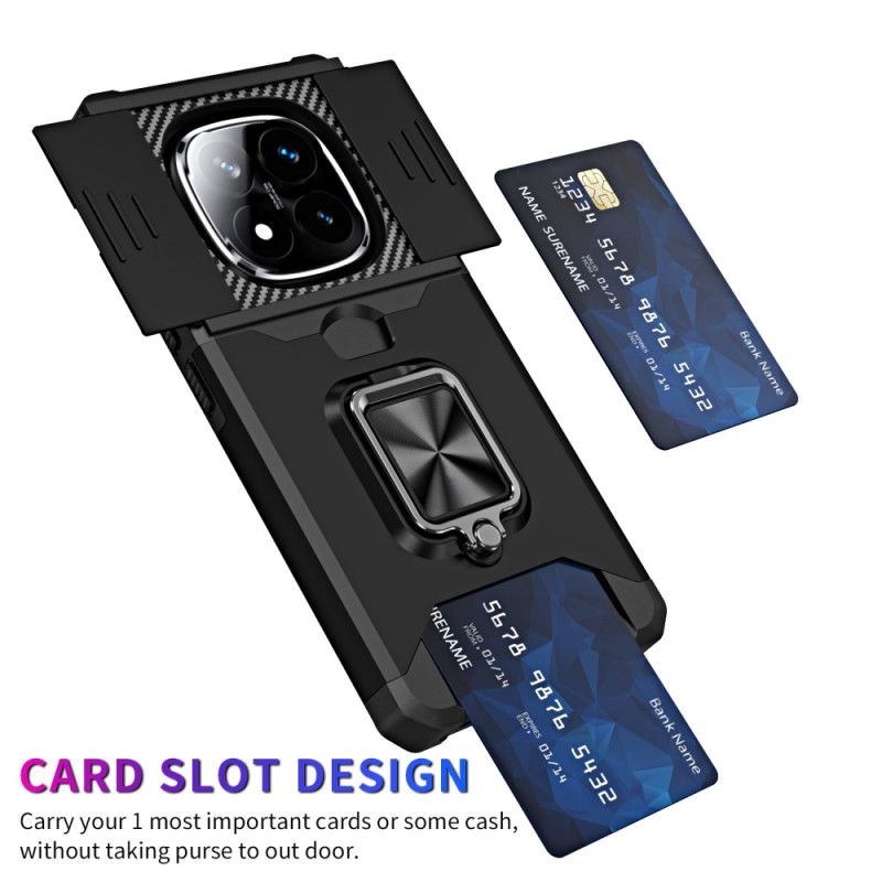 Deksel Xiaomi Redmi Note 14 Pro 4g Linsebeskytter Og Kortholder