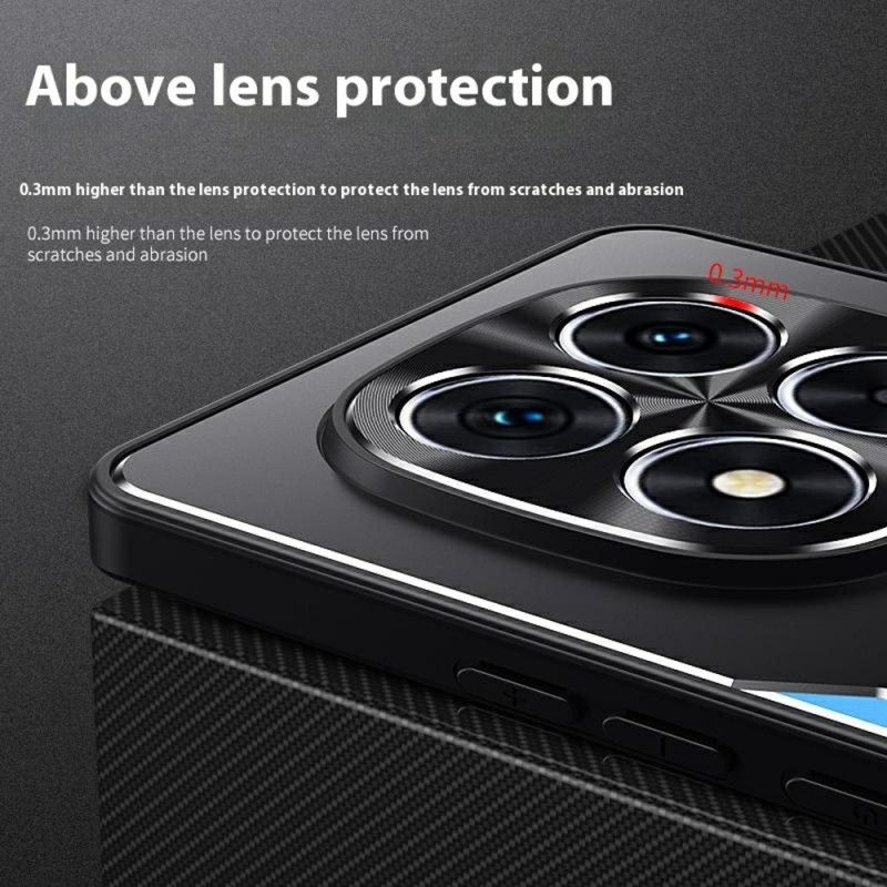 Deksel Xiaomi Redmi Note 14 Pro 4g Metallisk Effekt